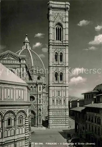 AK / Ansichtskarte Firenze Toscana Il Campanile di Giotto Duomo Kat. Firenze