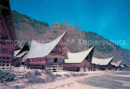 AK / Ansichtskarte Toba Lake Batak Traditional House