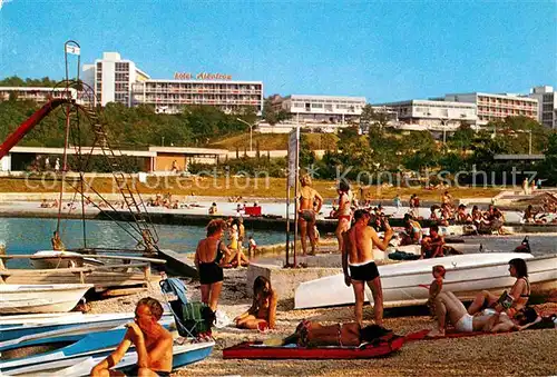 AK / Ansichtskarte Porec Hotel Albatros Strand Kat. Kroatien