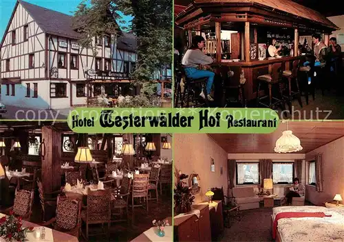 AK / Ansichtskarte Bad Marienberg Hotel Restaurant Westerwaelder Hof
