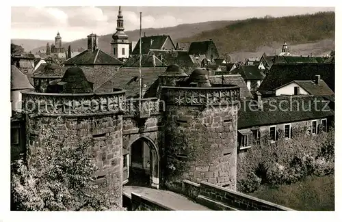 AK / Ansichtskarte Buedingen Hessen Untertor Kat. Buedingen