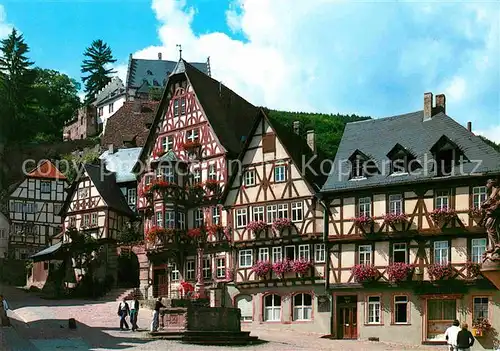 AK / Ansichtskarte Miltenberg Main Marktplatz Schnatterloch Fachwerk Kat. Miltenberg