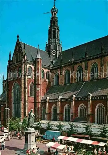 AK / Ansichtskarte Haarlem Standbeeld Laurens Janszoon Coser Kat. Haarlem