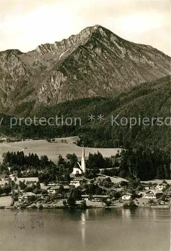 AK / Ansichtskarte Bad Wiessee Tegernsee mit Kampen