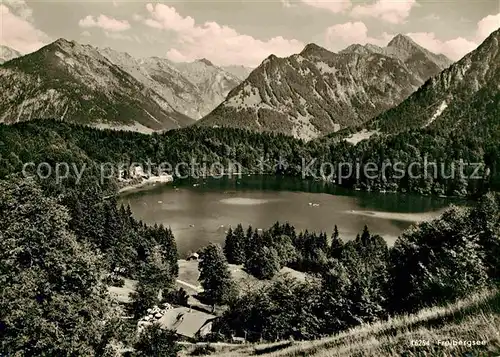 AK / Ansichtskarte Oberstdorf Freibergsee Kat. Oberstdorf