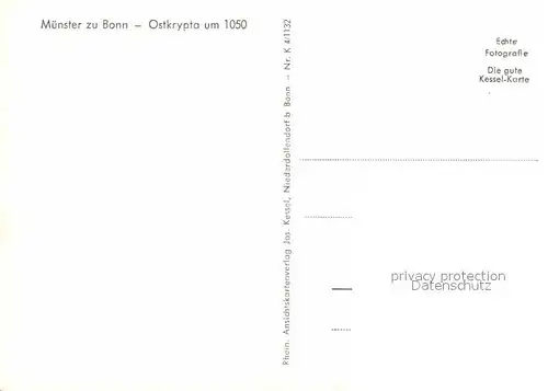 AK / Ansichtskarte Bonn Rhein Muenster Ostkrypta Kat. Bonn