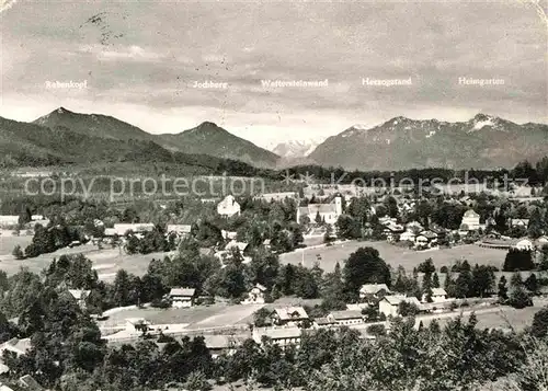 AK / Ansichtskarte Bad Heilbrunn Panorama Kat. Bad Heilbrunn