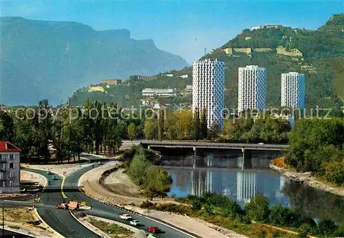 AK / Ansichtskarte Grenoble Isere et les 3 Tours Anger Pivot Junillon Architectes Kat. Grenoble