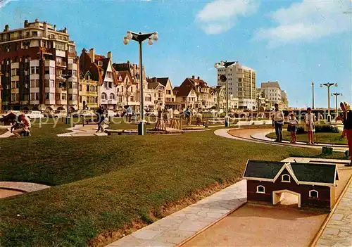 AK / Ansichtskarte Le Touquet Paris Plage Petit Golf et la Digue Kat. Le Touquet Paris Plage