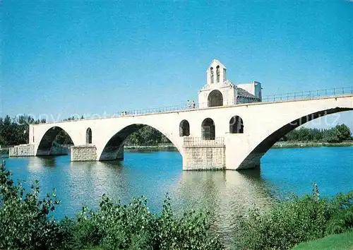 AK / Ansichtskarte Avignon Vaucluse Pont Saint Benezet Kat. Avignon