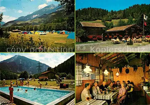 AK / Ansichtskarte Filisur Camping Islas Swimmingpool Restaurant Kat. Filisur