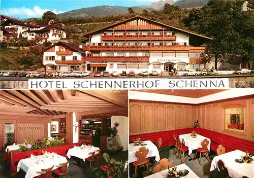 AK / Ansichtskarte Schenna Meran Hotel Schennerhof  Kat. Italien