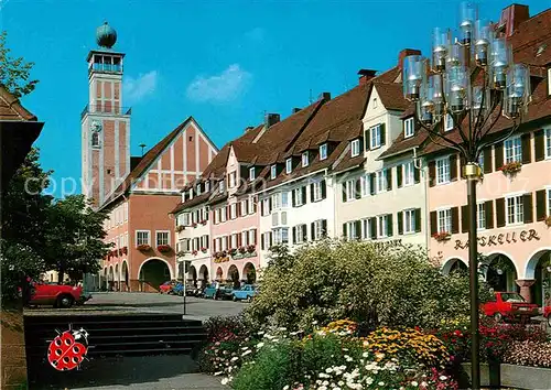 AK / Ansichtskarte Freudenstadt Marktplatz Rathaus  Kat. Freudenstadt