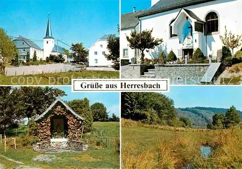 AK / Ansichtskarte Saint Vith Cafe Kaufhaus Gallo Kirche Kapelle Landschaftspanorama Kat. 