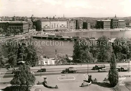 AK / Ansichtskarte Stockholm Utsikt over Norrstroem Kat. Stockholm