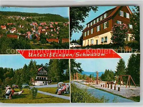 AK / Ansichtskarte Unteriflingen Teilansichten Freizeitheim Felsenburg Kinderspielplatz Schwarzwald Kat. Schopfloch