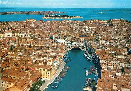 AK / Ansichtskarte Venezia Venedig Fliegeraufnahme Canal Grande Kat. 