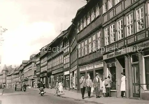 AK / Ansichtskarte Wernigerode Harz Breite Strasse Kat. Wernigerode