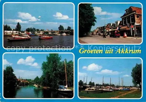 AK / Ansichtskarte Akkrum Hafen Teilansicht  Kat. Niederlande