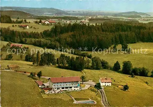 AK / Ansichtskarte Maierhoefen Allgaeu Fliegeraufnahme Iberg Hotel Kat. Maierhoefen