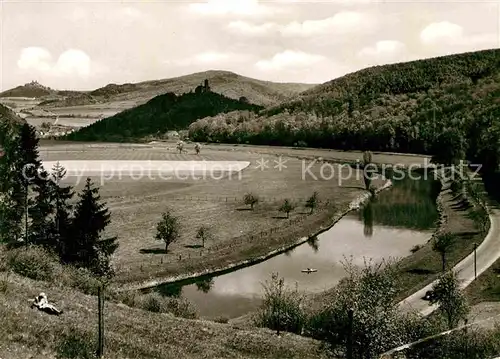 AK / Ansichtskarte Ludwigstein Werleshausen Ruine Hanstein Werratal