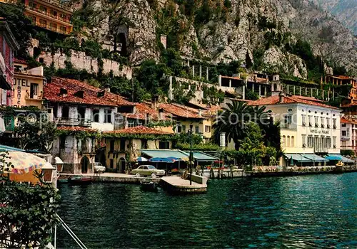 AK / Ansichtskarte Limone del Garda Teilansicht 