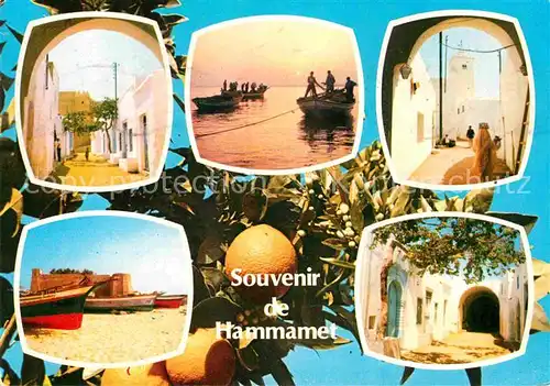 AK / Ansichtskarte Hammamet Stadtansichten Hafen Kat. Tunesien