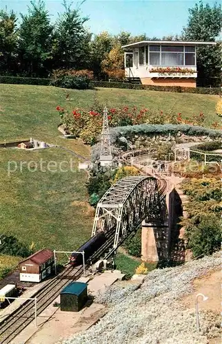 AK / Ansichtskarte Den Haag Miniaturstadt Madurodam Bergmann Bruecke  Kat. s Gravenhage