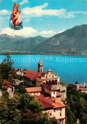 AK / Ansichtskarte Locarno Lago Maggiore Santuario Madonna del Sasso