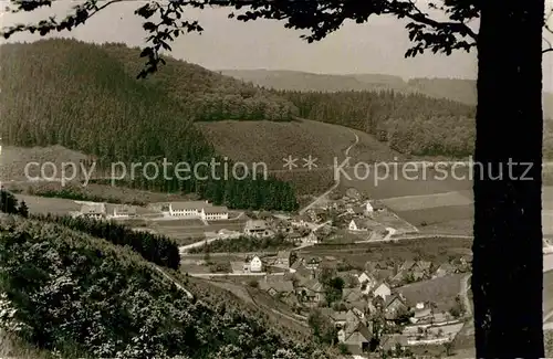 AK / Ansichtskarte Silbach Winterberg Luftaufnahme