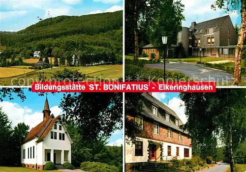 AK / Ansichtskarte Elkeringhausen Bildungsstaette Sankt Bonifatius Kapelle Kat. Winterberg