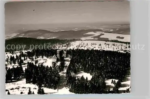 AK / Ansichtskarte Astenberg Aussichtsturm Winter Kat. Schmallenberg