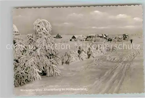AK / Ansichtskarte Altastenberg Winterlandschaft Kat. Winterberg