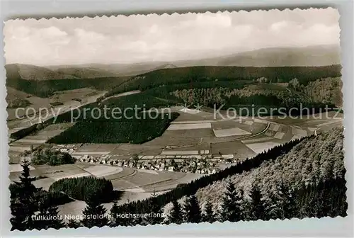 AK / Ansichtskarte Niedersfeld Panorama Kat. Winterberg