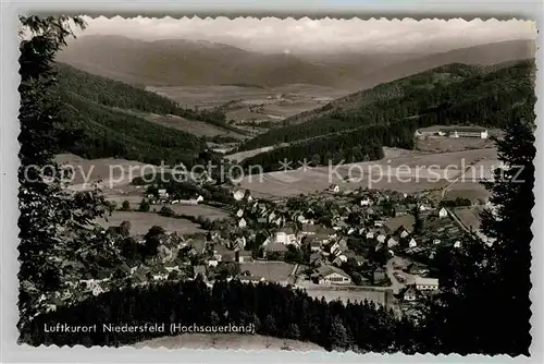 AK / Ansichtskarte Niedersfeld Panorama Kat. Winterberg