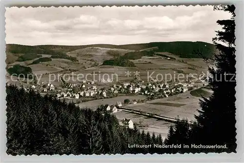 AK / Ansichtskarte Niedersfeld Panorama Kat. Winterberg