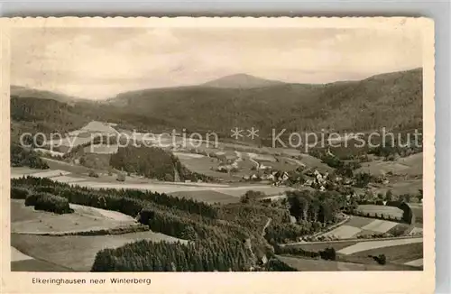 AK / Ansichtskarte Elkeringhausen Panorama Kat. Winterberg