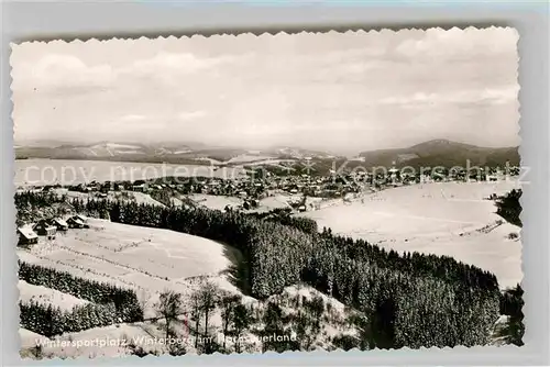 AK / Ansichtskarte Winterberg Hochsauerland Winterlandschaft Kat. Winterberg