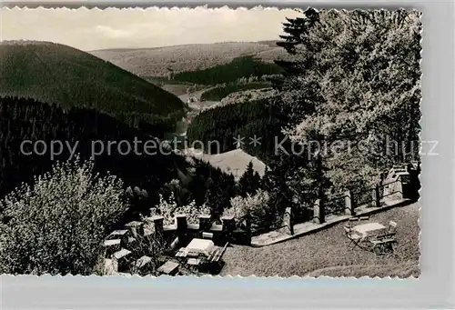 AK / Ansichtskarte Winterberg Hochsauerland Hubertushof Panorama Kat. Winterberg