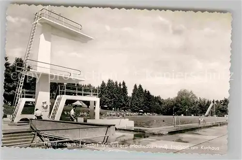 AK / Ansichtskarte Winterberg Hochsauerland Freibad Kat. Winterberg