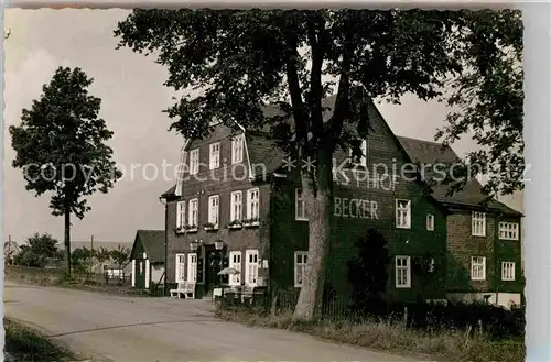 AK / Ansichtskarte Langewiese Gasthof Becker Kat. Winterberg