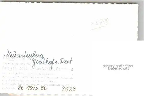 AK / Ansichtskarte Neuastenberg Gasthof zur Post Kat. Winterberg