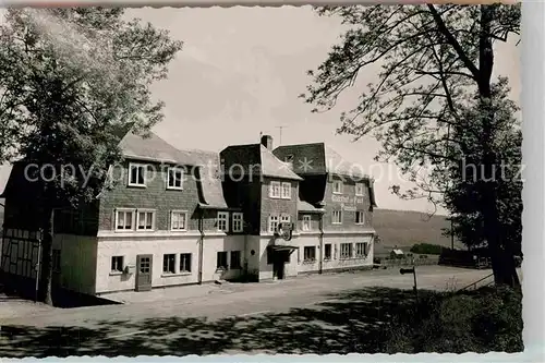 AK / Ansichtskarte Neuastenberg Gasthof zur Post Kat. Winterberg