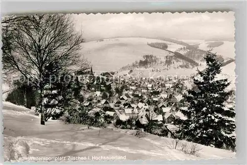 AK / Ansichtskarte Zueschen Sauerland Winterlandschaft Kat. Winterberg