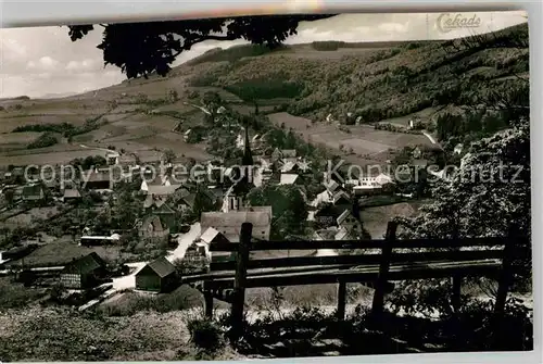 AK / Ansichtskarte Duedinghausen Medebach Panorama