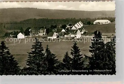 AK / Ansichtskarte Altastenberg Panorama Hotel Pension Moerchen Kat. Winterberg