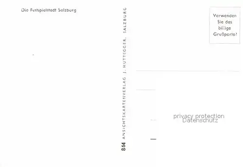 AK / Ansichtskarte Salzburg Oesterreich  Kat. Salzburg