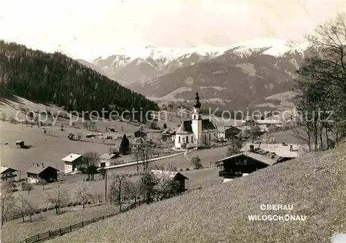 AK / Ansichtskarte Oberau Wildschoenau Tirol 