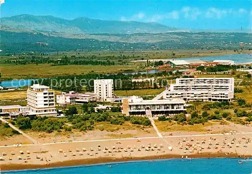AK / Ansichtskarte Ulcinj Fliegeraufnahme Hotelli Grand Lido Olympic Bellevue Kat. Montenegro