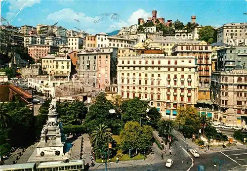 AK / Ansichtskarte Genova Genua Liguria Piazza Aquaverde Kat. Genova